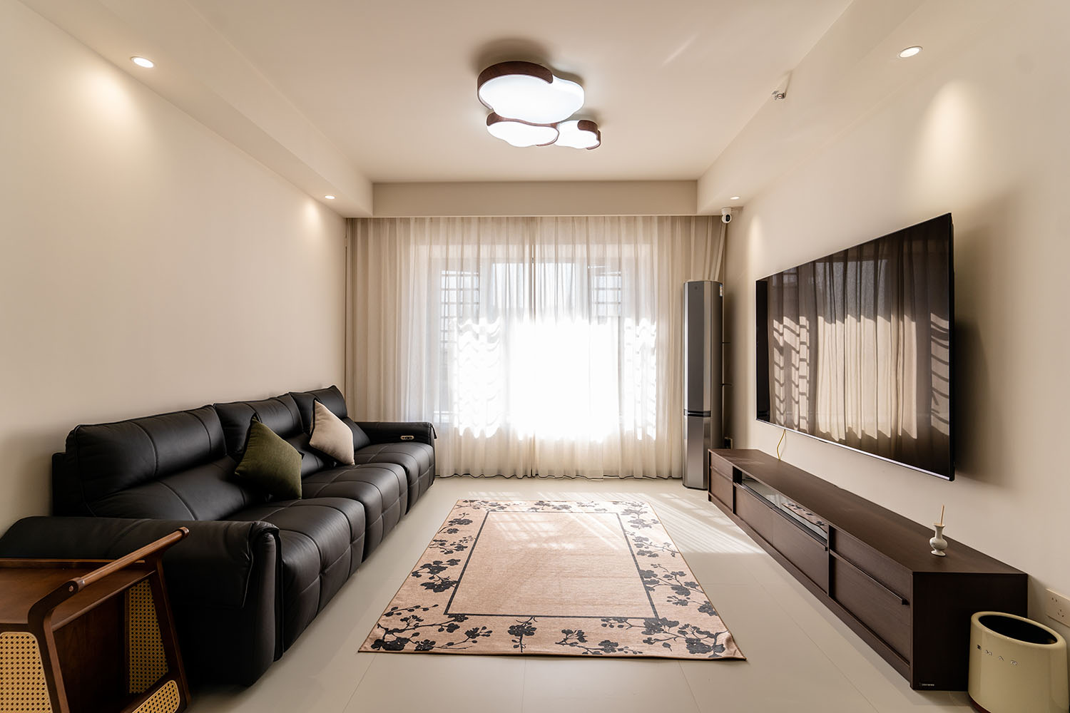 株洲家博整裝翡翠公園138㎡ 中古風(fēng)格裝修賞析