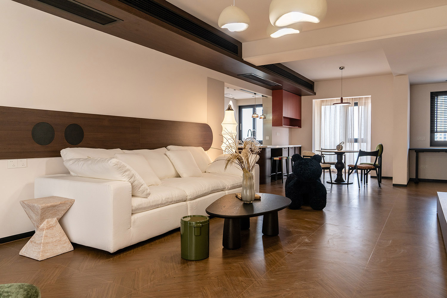 株洲家博整裝中央小鎮(zhèn)142㎡ 中古風(fēng)格裝修賞析