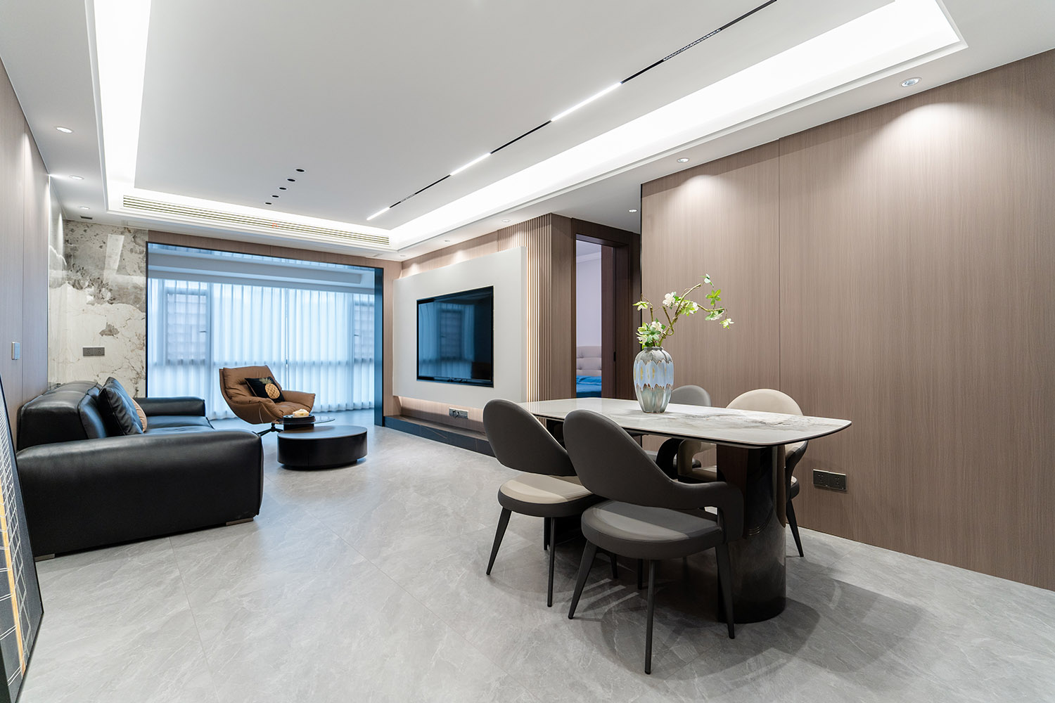 株洲家博整裝億都隨園 128㎡ 意式極簡(jiǎn)風(fēng)格裝修賞析